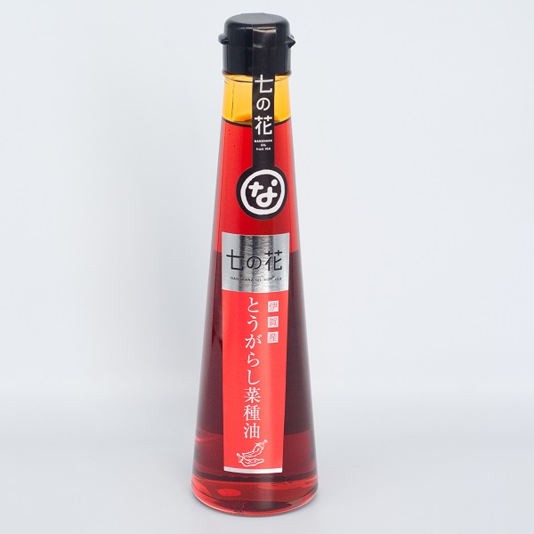 商品写真：七の花とうがらし菜種油